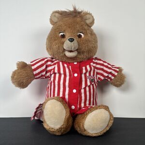 1985 Worlds of Wonder Teddy Ruxpin Teddy Bear FOR PARTS OR REPAIR - Needs Repair